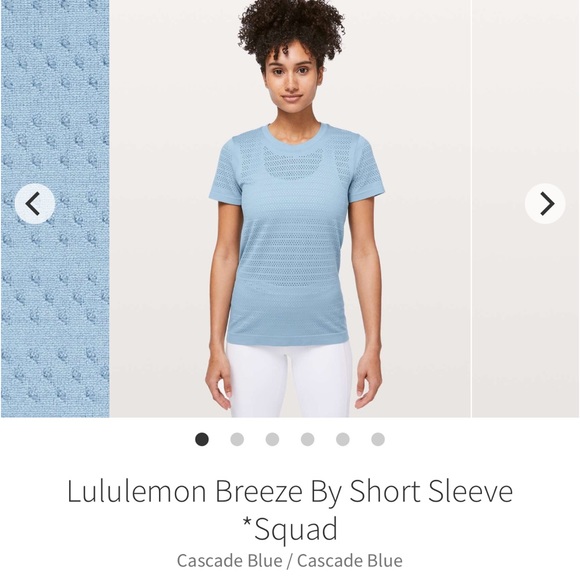 Lululemon Breeze By Short Sleeve
*Squad - Picture 1 of 7